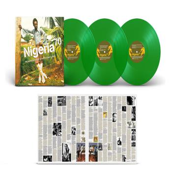 Nigeria 70: The Definitive Guide to 1970´s Funky Lagos - Edición 25 Aniversario Vinilo Verde Translúcido