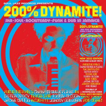 200% Dynamite! Ska, Rocksteady, Funk & Dub in Jamaica Record Store Day 2023 Vinilo Rojo y Azul