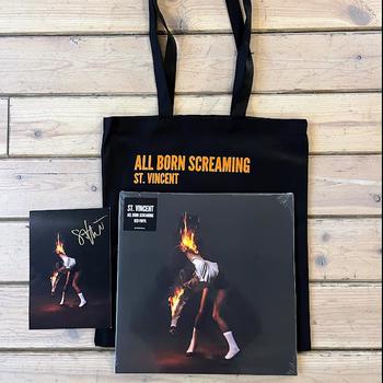 All Born Screaming - Edición Limitada Vinilo Rojo Con Totebag y Postal Firmada de Regalo