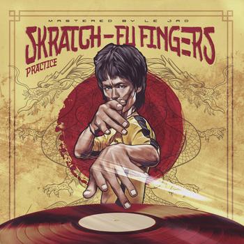 Skratch-Fu Fingers Edición Limitada Vinilo de Color Dorado