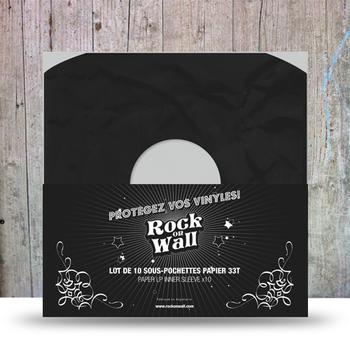 Color Negro Rock on Wall
