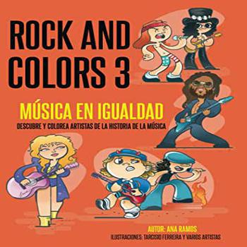 Rock and Colors 3 - Música en Igualdad Descubre y Colorea Artistas de la Música