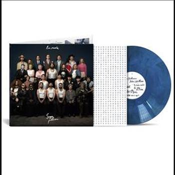 San Felices (Edición Especial) Vinilo Marble Azul/negro Marmolado