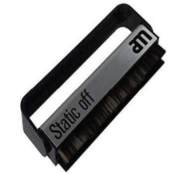Cepillo Antiestático De Fibra De Carbono Para Vinilos – Limpiador De Discos Plegable, Ideal Para DJs Y Coleccionistas