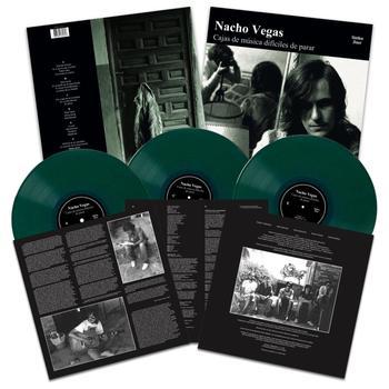 Cajas de Música Dificiles de Parar (Reedición) Vinilo 3lp Verde Oscuro